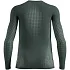 Bielizna termoaktywna z długim rękawem Odlo BL TOP crew neck l/s PERFORMANCE WARM zielona