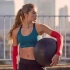 Kompresné legíny SPORT RASL-11016RD Červený vzor - Reebok