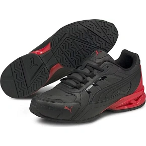 Pánska športová obuv Respin Sl M 368846 07 Black with Red - Puma