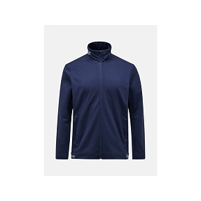Bunda Peak Performance Rider Tech Zip - modrý tieň