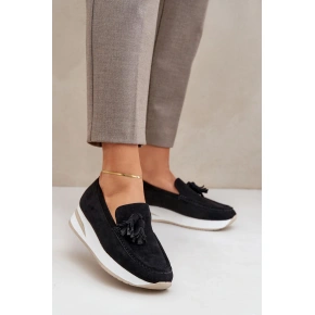 Dámske mokasíny G-55 / 208669 Black- Step in style