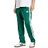 Pánske nohavice adidas 3-Stripes Tricot Regular-Fit Open Hem Green JI8806