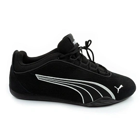 Dámske športové topánky Puma Catch Soleil SD, čierne, z prírodnej kože, módne dámske Dámske športové topánky Puma Catch Soleil SD, čierne, z prírodnej kože, módne dámske