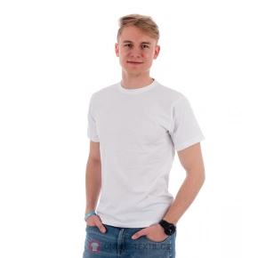 Pánske tričko Basic 12900 White - Malfini