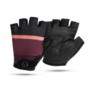 Dámske rukavice Rogelli IMPRESS II burgundy XS