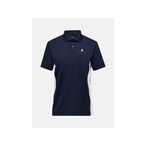 Pánske tričko PEAK PERFORMANCE M Swift Polo, farba tmavomodrá Pánske tričko PEAK PERFORMANCE M Swift Polo, farba tmavomodrá