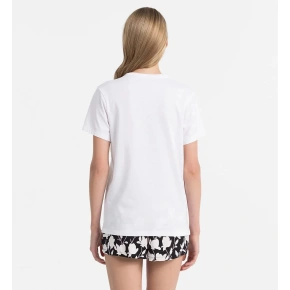 Dámske tričko QS6105E - 100 biela - Calvin Klein