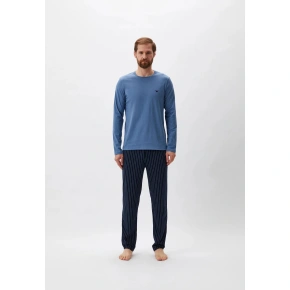 Pánske pyžamo 111791 4R567 61436 tmavomodré - Emporio Armani