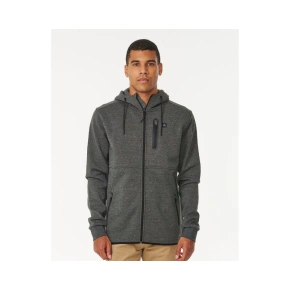 RIP CURL Anti Series Departed Zip Thr Mikina Brown