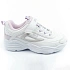 Fila Skye V detská športová obuv pre dievčatá na suchý zips white