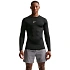 Pánske tričko Nike Dri-Fit Pro s dlhým rukávom, čierne, FB7919 010, veľkosť XL