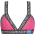 Podprsenka bez kostice QF5447E-8ZK růžovočierna Calvin Klein