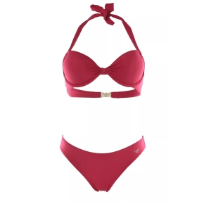 Dámske dvojdielne plavky 262456 4R301 01975 Raspberry - Emporio Armani
