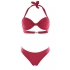 Dámske dvojdielne plavky 262456 4R301 01975 Raspberry - Emporio Armani