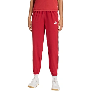 Dámske nohavice adidas Train Essentials 3-Stripes Woven Red KF8554