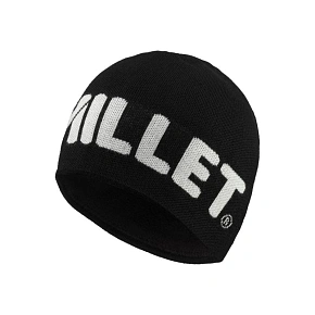 Čiapka MILLET CHAMONIX TYPO BEANIE čierna Čiapka MILLET CHAMONIX TYPO BEANIE čierna