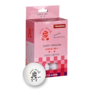 SMJ Gold Star pingpongová loptička 6 ks 8332