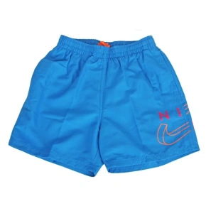 Juniorské plavecké šortky Nike Split Logo Lap 4" NESSC786 458