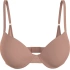 Dámska podprsenka LIGHTLY LINED DEMI 000QF9005E FSR make-up - Calvin Klein