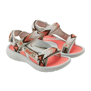 Lee Cooper Dámske sandále na suchý zips Letné plážové topánky Light Grey Pink Women's