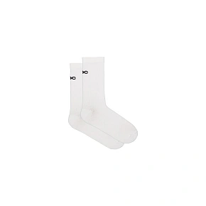 Cyklistické ponožky POC Cadence Road Long Socks, biele Cyklistické ponožky POC Cadence Road Long Socks, biele