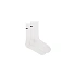 Cyklistické ponožky POC Cadence Road Long Socks, biele