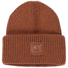 Czapka SUPER.NATURAL Krissini Beanie brązowa