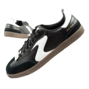 Skechers Kickoff Dámske športové tenisky Black Leather Women's