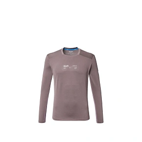 Pánske tričko MILLET Intense Ts Ls M, slivkovo fialové Pánske tričko MILLET Intense Ts Ls M, slivkovo fialové