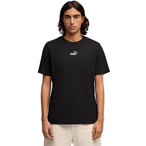 Pánske tričko Puma ESS Small No.1 s logom uprostred, čierne 692912 01
