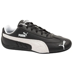 Puma – pánske športové topánky Speedcat, čierne kožené, módne tenisky