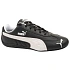 Puma buty męskie sportowe Speedcat czarne skórzane modne sneakersy