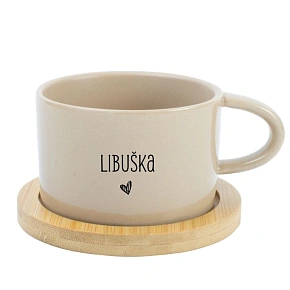 Libuška – krémový hrnček Makronka 200 ml
