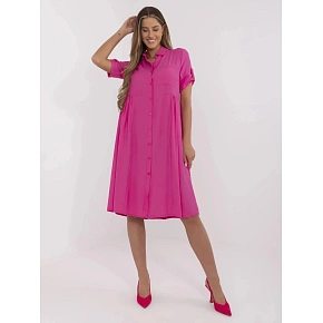 Dámske šaty MI SK A2275.09 vo farbe fuchsiovej – FPrice