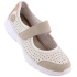 Pohodlné šnurovacie topánky Rieker W RKR575A beige
