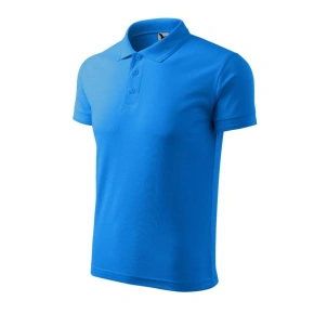 Pánske polo tričko Pique (modré) Pánske polo tričko Pique (modré)