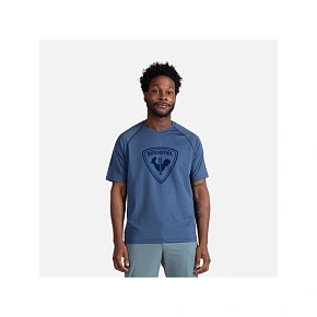 Pánske tričko ROSSIGNOL Westweg Shield Tee, tmavomodré Pánske tričko ROSSIGNOL Westweg Shield Tee, tmavomodré