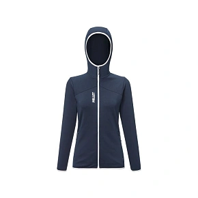 Mikina MILLET W SENECA FLEECE HOODIE, modrá Mikina MILLET W SENECA FLEECE HOODIE, modrá