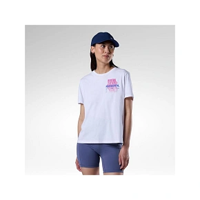 Dámske tričko ROSSIGNOL W Graphic Waterfall Tee, biele