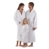 AKCE Unisex froté župan 2114 Sauna biely - Vestis