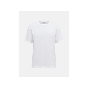 Pánske tričko PEAK PERFORMANCE M Wool-Blend Shortsleeve, biela farba
