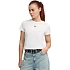 Dámske tričko Puma Ess Centered Cat Logo Tee, biele, 692916 02