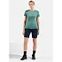 Koszulka z krótkim rękawem damska ODLO Ascent PW 130 Run. Bike. Hike. T-Shirt Crew Neck s/s niebieska