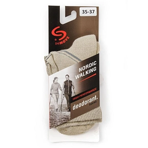 NORDIC WALKING SOCKS DEODRANT béžové NORDIC WALKING SOCKS DEODRANT béžové