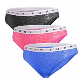 Dámske čipkované nohavičky 3Pack UW0UW02522-0VH - Tommy Hilfiger