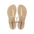 Ipanema Sandal Class žabky sandále dámske svetlo béžové so zlatou dámske