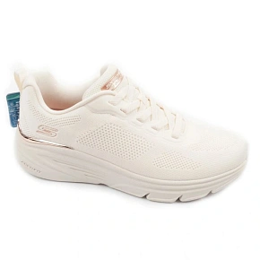 Športová obuv Skechers – dámske tenisky Bobs Arch Fit Elev8 v farbe ecru