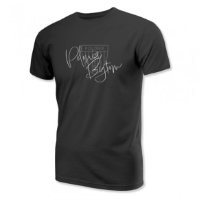 Polonia Bytom Čierne pánske tričko s krátkym rukávom