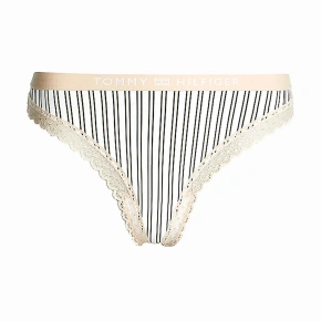 Dámske čipkované tangá s tonálnym logom UW0UW04463-0F8 - Tommy Hilfiger
