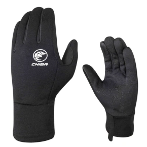CHIBA Rukavice POLARFLEECE čierne S